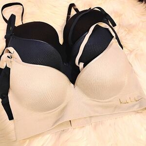 📦LAST CHANCE! Bra Set of 3 - Nicole Miller - 36C - Push-up